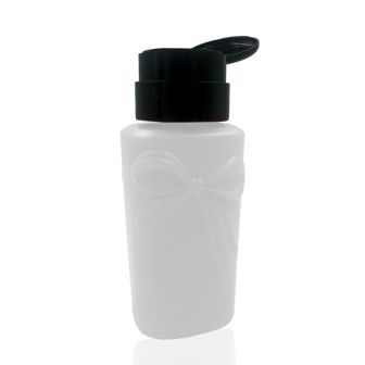 Pump bottle White bow