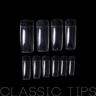 Scatola da 100 Nail Tips Clear