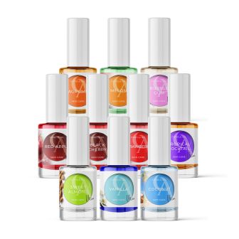 Set of 10 mini oils