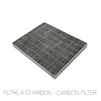 Filtre pour aspirateur Makani tiroir Blanc